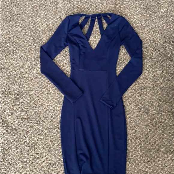 Navy Party Dress - Picture 3 of 3